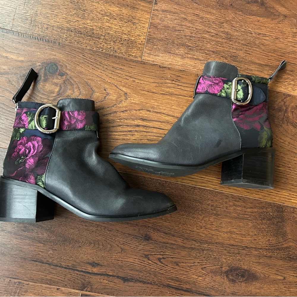 Jeffrey Campbell Regan Floral Boots - Picture 3 of 8